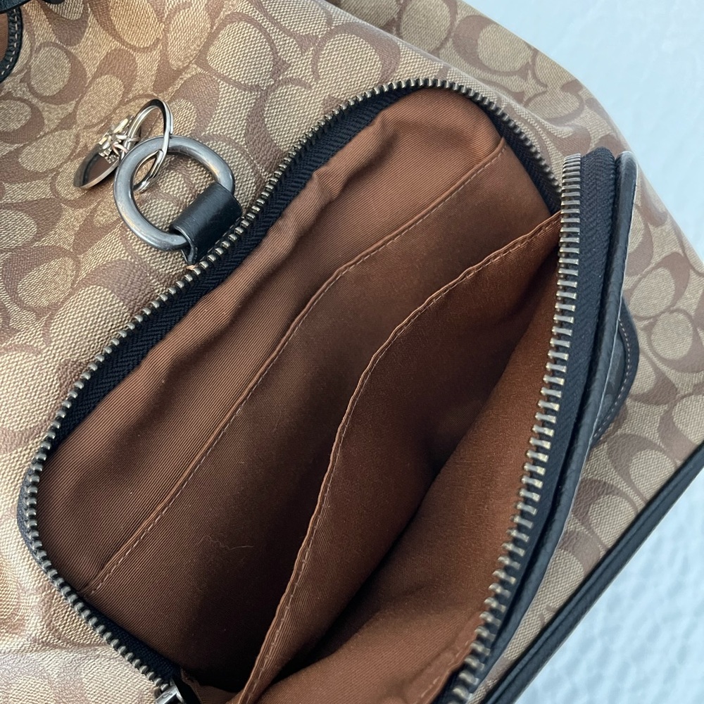 Coach Sullivan Backpack In Blocked Signature Canvas - Picture 10 of 10